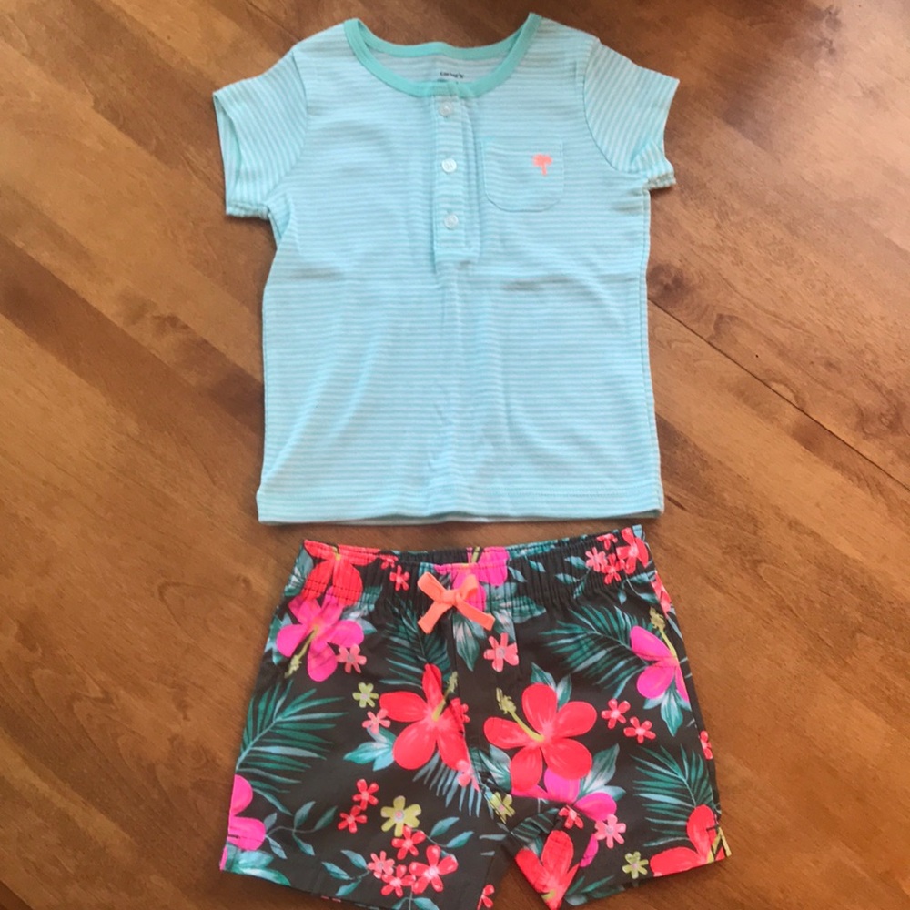 Shirt and short set